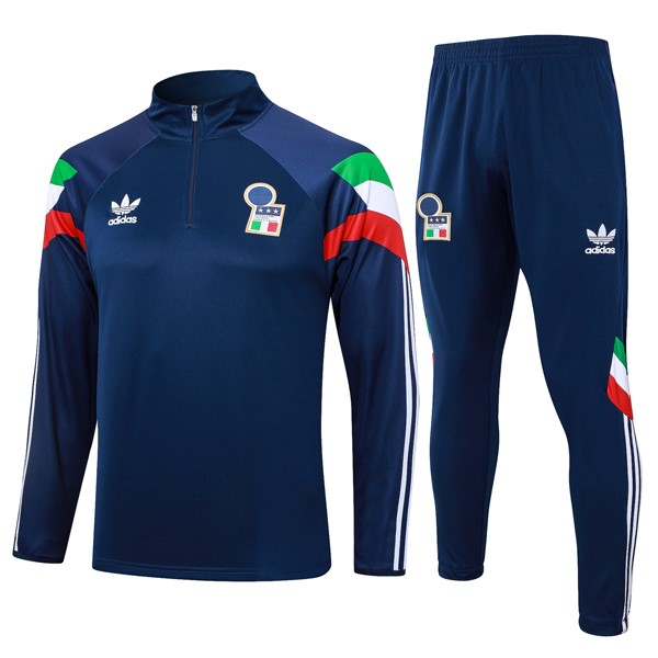 Sudadera De Training Italia 2024-25 Azul 5